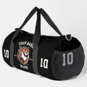 Blaze "Customizable" Baseball Duffle Bag (Rechte Ecke)