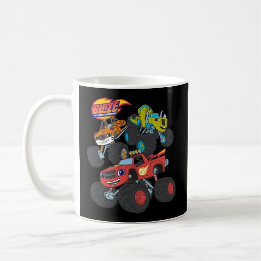 Blaze die Monster-Maschinen Blaze Stripes Zeg Kaffeetasse (Links)