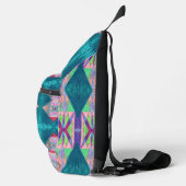 Blaze Multi-C/M's auf einer Tragetasche Crossbody Bag (Rechts)