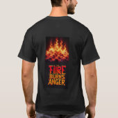 "Blaze of Creativity" T-Shirt (Rückseite)