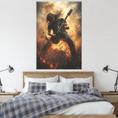 Blaze of Rebellion Leinwanddruck (Insitu (Schlafzimmer))