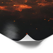 Blaze of Rebellion Poster (Ecke)