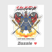 Blaze Samurai Aufkleber (Blatt)
