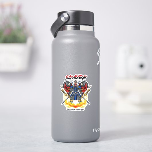 Blaze Samurai Aufkleber (HydroFlask)