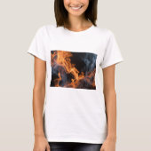 "Blaze Threads: Ignite Your Style" T-Shirt (Vorderseite)