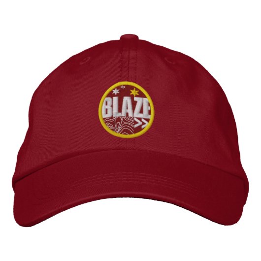 BLAZE>> Trail Cap Bestickte Kappe (Vorderseite)