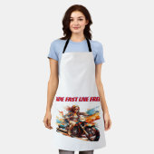 Blaze Your Path Schürze (Getragen)