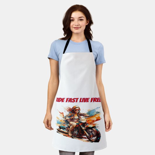 Blaze Your Path Schürze (Getragen)