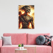 Blazeforge Hunter Leinwanddruck (Insitu (Wohnzimmer))