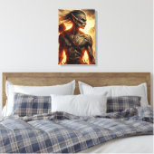 Blazeforge Hunter Leinwanddruck (Insitu (Schlafzimmer))