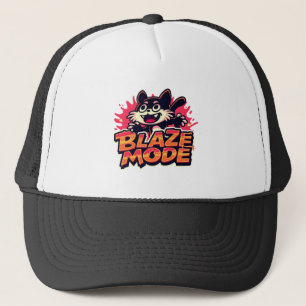 BlazeMode-Katze Truckerkappe