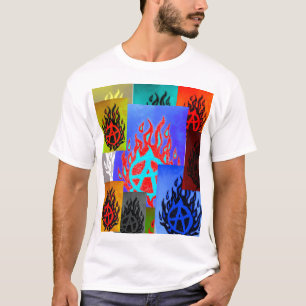 Blazin Anarchie-Neues Logo-Gesamtanarchie-T-Shirt T-Shirt