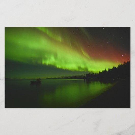 Blazing Aurora Briefpapier (Vorderseite)