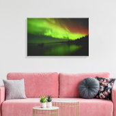 Blazing Aurora Leinwanddruck (Insitu (Wohnzimmer))