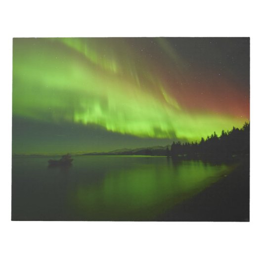 Blazing Aurora Notizblock (Vorderseite)