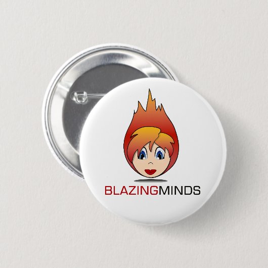 Blazing Badges! Button (Vorne & Hinten)