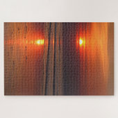 Blazing Beach Sunset - 20 x30 - 1014 pcs Puzzle (Horizontal)