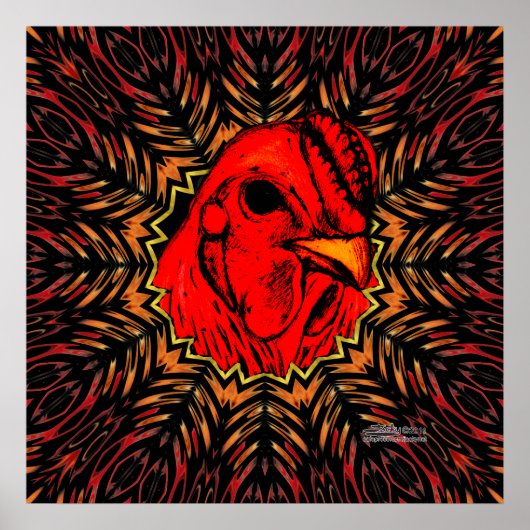 Blazing Brahma Poster (Vorne)