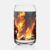 **"Blazing Brawn: The Otter Firefighter"*** Dosenglas (Rechts)