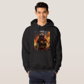 **"Blazing Brawn: The Otter Firefighter"*** Hoodie (Vorne ganz)