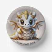 "Blazing Ember" Pappteller (Vorderseite)