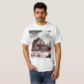 "Blazing Far West: Classic Comic Inferno" T-Shirt (Vorne ganz)