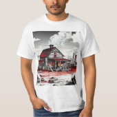 "Blazing Far West: Classic Comic Inferno" T-Shirt (Vorderseite)