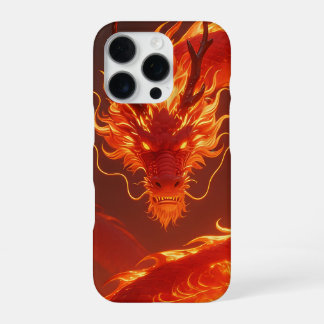 Blazing Fire Dragon | Mythical Flame Dragon Fantas iPhone 16 Pro Hülle