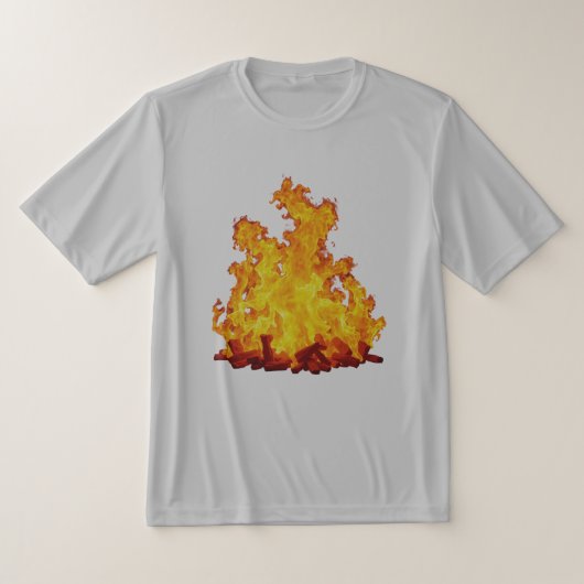 Blazing Fire Men's Sport-Tek Wettbewerber T - Shir T-Shirt (Ablage )