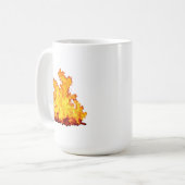 Blazing Fire Tasse (Vorderseite Links)