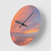 BLazing FireSky Runde Wanduhr (Winkel)