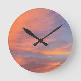 BLazing FireSky Runde Wanduhr