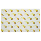 Blazing Futbol Soccer Ball Stoff (Fat Quarter (45,7 x 55,9 cm))