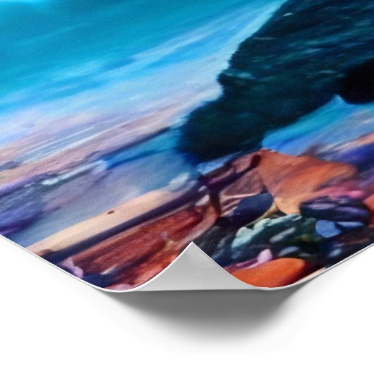 Blazing Horizon Poster (Ecke)