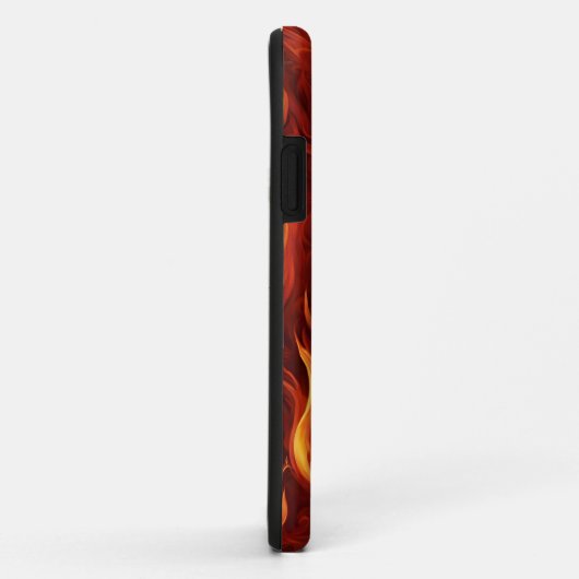 Blazing Inferno Monogram Case-Mate iPhone Hülle (Hinten/Rechts)
