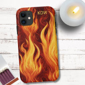 Blazing Inferno Monogram Case-Mate iPhone Hülle