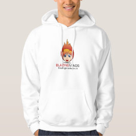 Blazing Minds Flame Head Hoodie