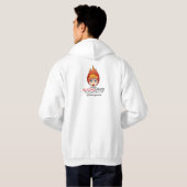 Blazing Minds Flame Head Hoodie (Schwarz voll)