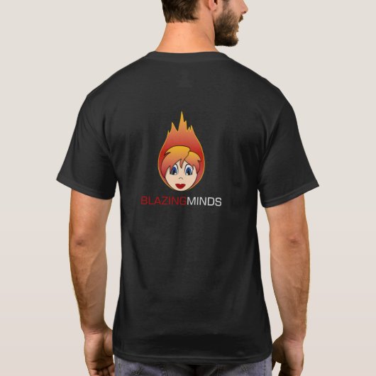 Blazing Minds Halloween T-Shirt (Rückseite)