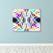 Blazing Omega Canvas Print Leinwanddruck (Insitu (Holzboden))