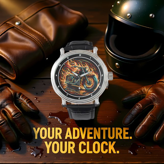 Blazing Rider, Firestorm Watch Face. Armbanduhr (Von Creator hochgeladen)