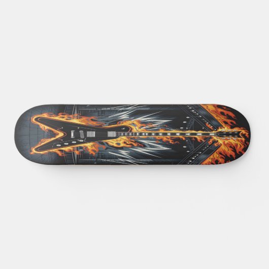 Blazing Riffs Edition 1 Skateboard (Horizontal)