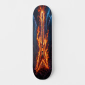 Blazing Riffs Edition 2 Skateboard (Vorderseite)