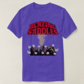 Blazing Saddles Campfire Furz Scene T-Shirt (Design vorne)