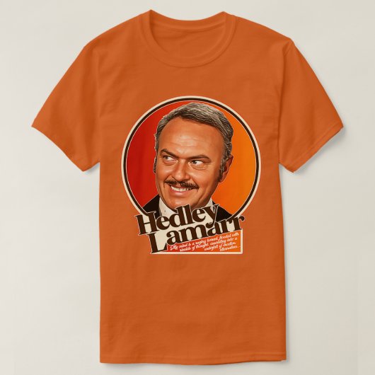 Blazing Saddles Hedley Lamarr Creative Alternative T-Shirt (Design vorne)