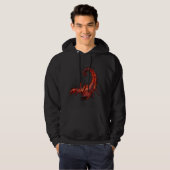 Blazing Scorpion Mythical Creature Fantasy Art Hoodie (Vorne ganz)