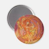 Blazing Solaris Magnet (Vorderseite/Rückseite)