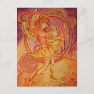 Blazing Solaris Postkarte