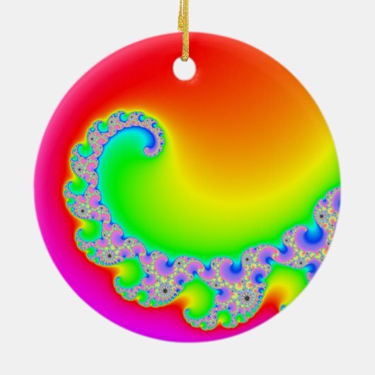 Blazing Sun Keramik Ornament (Hinten)