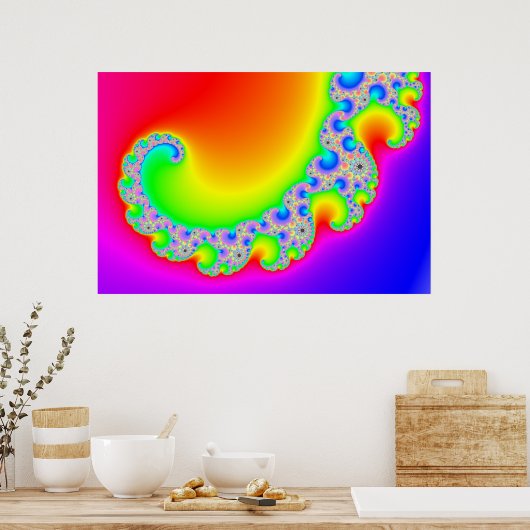 Blazing Sun Poster (Küche)